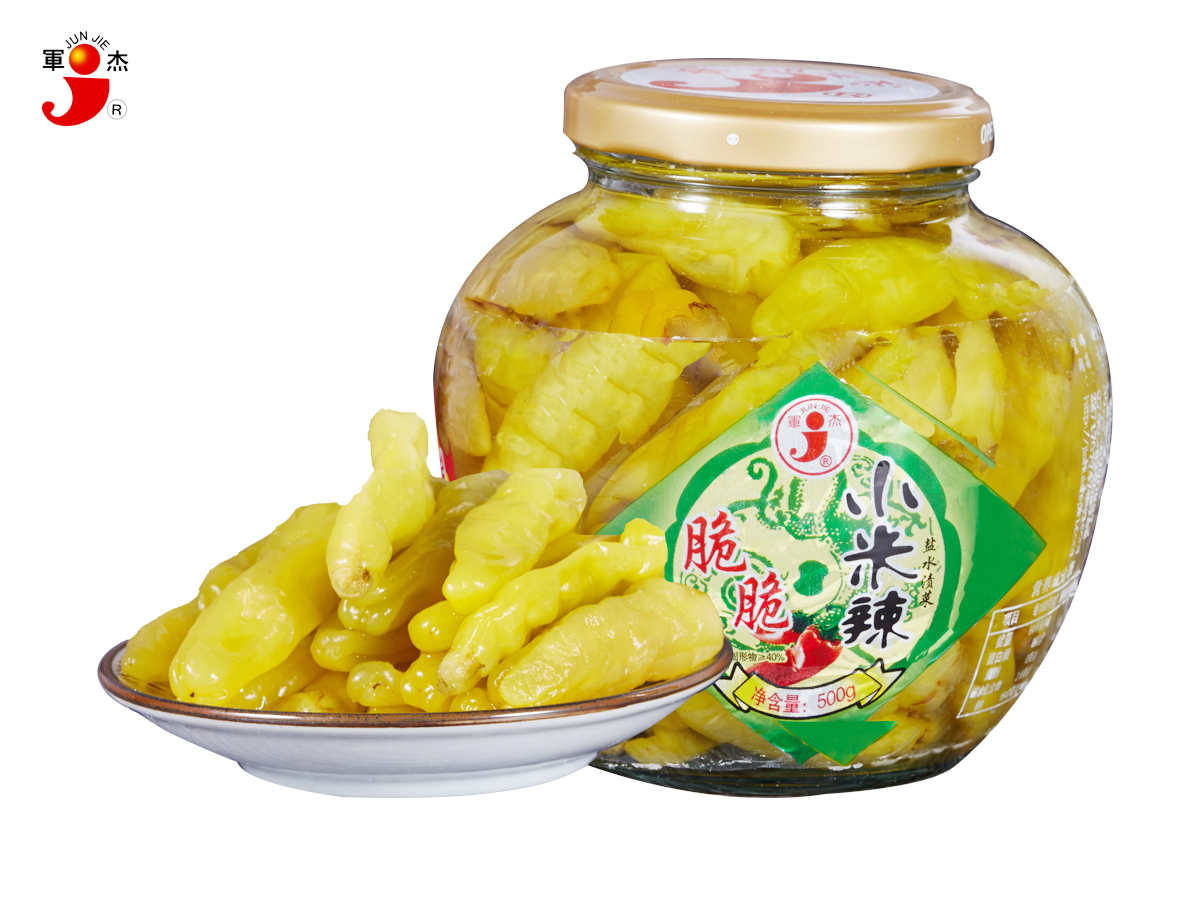 軍杰小米椒 500gx12瓶